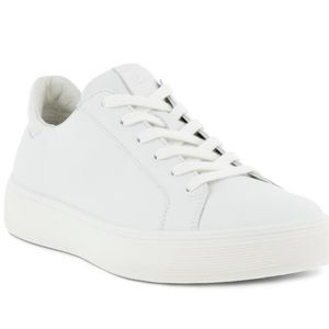 ECCO STREET TRAY WOMENS SNEAKER LEATHER 👟